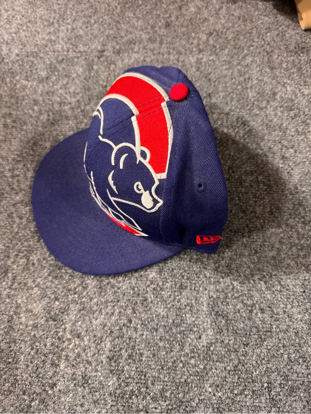 Chicago Cubs - New Era 59FIFTY Black and Royal Blue Fitted Cap (7 3/8)